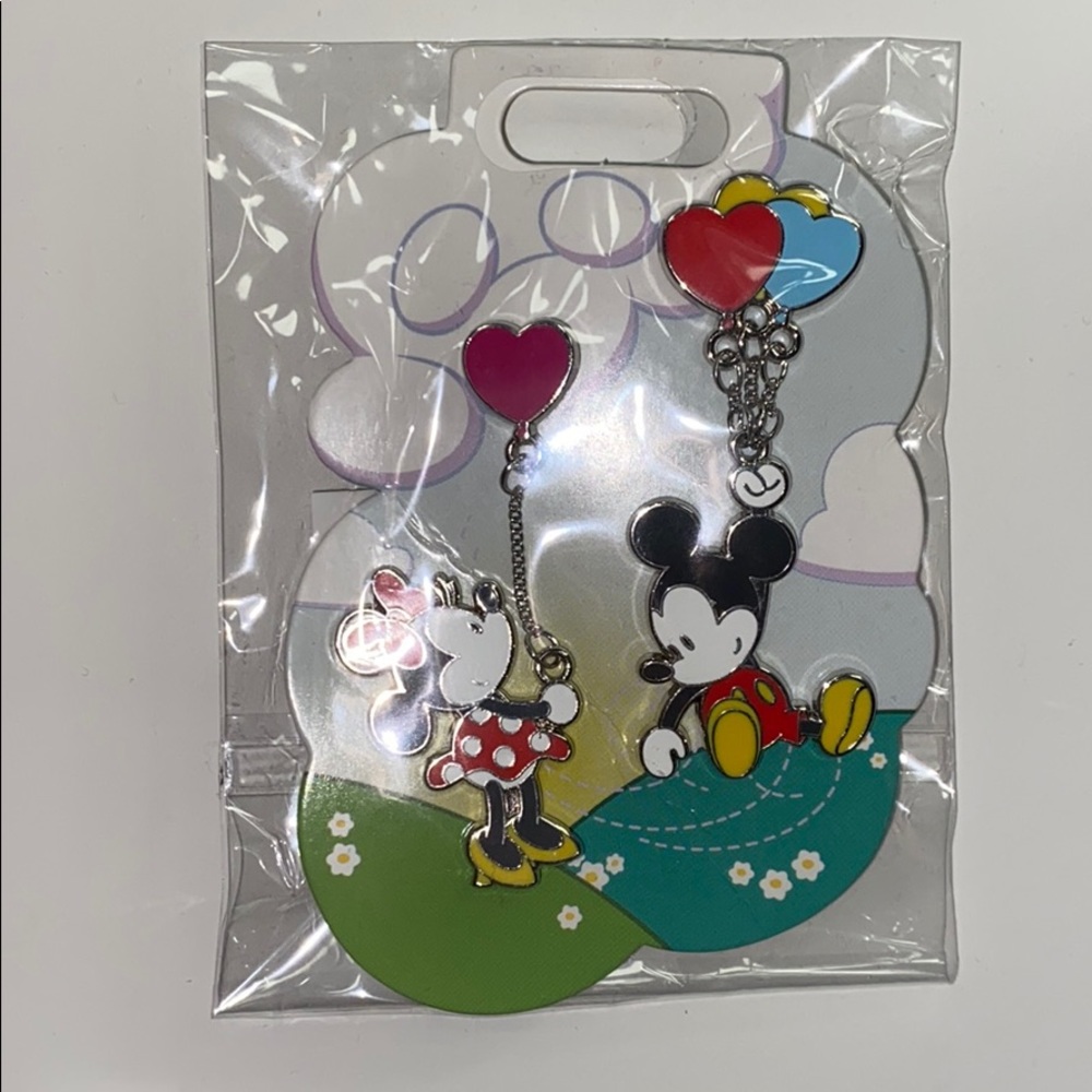Mickey and minnie charms